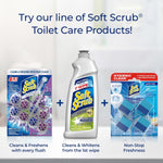 Soft Scrub 4-in-1 Rim Hanger Toilet Bowl Cleaner, Lavender, 2 Count