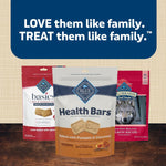 Blue Buffalo Health Bars Crunchy Dog Biscuits, Oven-Baked With Natural Ingredients, Pumpkin & Cinnamon, 16-oz Bag