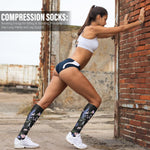 WITHYOU 3 Pairs Compression Socks 15-20 mmHg for Women and Men