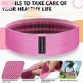 3-Level Fabric Resistance Bands for Strength Training, Rehab, Yoga