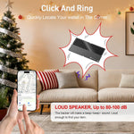 Apple MFi Certified (iOS Only) Bluetooth Tracker Smart Card for Apple Find My iPhone Wallet GPS Tracker, 5-10 Years Staying Power, Keys Finder and Item Locator for Keys, Bags, Passport