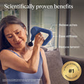 TheraGun Therabody Relief Handheld Percussion Massage Gun Navy