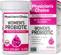 Physician's CHOICE Probiotics for Women - PH Balance, Digestive, UT, & Feminine Health - 50 Billion CFU - 6 Unique Strains for Her - Organic Prebiotics, Cranberry Extract+ - Women Probiotic - 30 CT