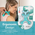 BioSwiss 2-Pack Handheld Full Body Massager for Back, Neck, and Shoulder