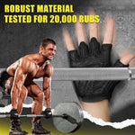 HOZMOZ Ventilated Workout Gloves w/ Full Palm Protection