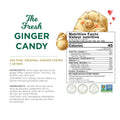 GIN GINS Original Ginger Chews – Natural Fresh Ginger Candy by The Ginger People – Individually Wrapped Healthy Candy – Original Flavor – Large 1 lb Bag (16oz) – Pack of 1