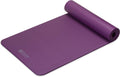 Gaiam 10mm Yoga Mat with Carrying Strap for Home & Gym Workouts