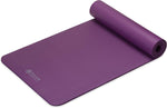 Gaiam 10mm Yoga Mat with Carrying Strap for Home & Gym Workouts