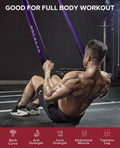 HAPBEAR Pull Up Assistance Bands - Resistance Bands Set for Workouts, Stretching, Muscle Training