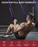 HAPBEAR Pull Up Assistance Bands Resistance Bands Set for Workout