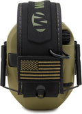 Walker's Razor Slim Ultra Low Profile Compact Design Adjustable Range Shooting Hunting Hearing Protection Electronic Earmuffs
