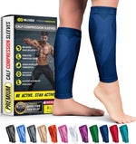 BLITZU Calf Compression Sleeve for Runners and Athletes