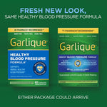 Garlique Garlic Extract Supplement, Healthy Blood Pressure Formula, Odorless & Vegan, 60 Caplets