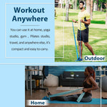 Latex Free Resistance Bands for Physical Therapy and Exercise