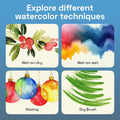ARTISTRO Watercolor Paint Set - Portable Paint Kit - Perfect for Gifting to Adults, Teens, Tweens, & Kids