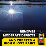 Meguiar’s Ultimate Compound, Pro-Grade Car Scratch Remover for Paint Correction, Removes Swirls and Defects While Restoring Gloss and Shine, Christmas Gifts for Car Guys, 15.2 Oz