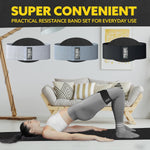 Tribe Fabric Resistance Bands - 3 Pack for Workout, Booty, Legs & Glute - Non-Slip Exercise Bands