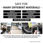 CAR GUYS Super Cleaner | Effective Car Interior Cleaner | Leather Car Seat Cleaner | Stain Remover for Carpet, Upholstery, Fabric, and Much More! | 18 Oz Kit with Microfiber Towel