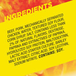 Slim Jim Smoked Meat Sticks, Original Flavor, 6g Protein Per Serving, Snack Size, 0.28 oz. (46 Count)
