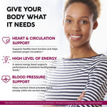 Beet Root 5-in-1 Complex Capsules - Healthy Blood Pressure Support Supplement** for Heart & Circulation Support - Olive Leaf, Hawthorn Berry & Hibiscus - for Men & Women - Lab Tested - 120 Capsules