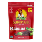 Sun-Maid California Sun-Dried Raisins - (2 Pack) 32 oz Resealable Bag - Dried Fruit Snack for Lunches, Snacks, and Natural Sweeteners
