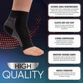 Compression Socks 20-30mmHg for Ankle Support and Pain Relief