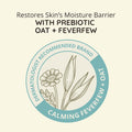 Aveeno Calm + Restore Facial Moisturizer Face Cream for Redness Relief, Non-Comedogenic, Ceramide & Vitamin B5, Hydrating for Dry, Sensitive Skin, Hypoallergenic, Fragrance-Free, 1.7 oz