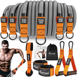 HPYGN Heavy Resistance Bands 300LBS Exercise Bands Set