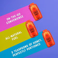 Nate's Honey Minis - Single-Serve 100% Pure, Raw & Unfiltered Honey - Holiday Stocking Stuffers - 0.49oz Packets, 20ct box