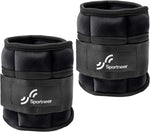 Sportneer Adjustable Ankle Weights 7 lbs - Strength Training for Yoga, Walking, Running