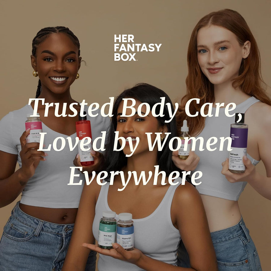 Her Fantasy Box | Body Magic | Chlorophyll Capsules - 30 Vegan Capsules for Detox, Digestion, Gut Health, Skin Support, and Oily Skin - Natural Energy Booster