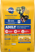 Pedigree Complete Nutrition Adult Dry Dog Food, Grilled Steak & Vegetable Flavor, 18 lb. Bag
