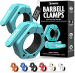 DMoose Fitness Barbell Clips 2 Inch - Quick Release Collars for Weightlifting