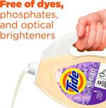 Tide Purclean Liquid Laundry Detergent, Honey Lavender Scent, 63 fl oz, 48 Loads