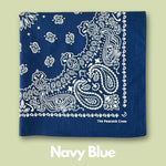 The Peacock Crew Premium Soft Cotton Bandanas Pack for Men and Women Paisley 22 x 22 inches