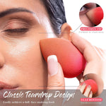 5 Pcs Latex-Free Makeup Sponge Set for Blending Foundation, Liquid, Cream & Powder