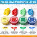 FlintRehab Therapy Putty for Teens & Adults 4 Pack