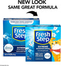 Fresh Step Extreme Clumping Litter With Febreze Freshness, Mountain Spring Scent Clumping Cat Litter With Guaranteed Odor Control, 14 lb. Box