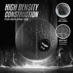 Yes4All Weighted Slam Balls - Durable PVC Sand-Filled Workout Balls 10-40 lbs