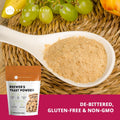 Kate Naturals Brewers Yeast Powder for Lactation Support & Nursing Moms. Debittered Brewer's Yeast for Lactation Cookies & Lactation Supplement (12oz, Gluten Free, Non-GMO)