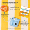 Himalaya PartySmart, 12 Capsule Tube, Plant Based, Vegan, Non-GMO, Gluten Free, Clinically Studied Alcohol Breakdown Liver Support