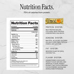 David High Protein Bars No Sugar - Sugar Free Protein Bars, Low Carb, Gluten Free - 28g of Protein, 150 Calories - David Bar On-The-Go Snack - Peanut Butter Chocolate Chunk Flavor, Pack of 12