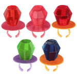 Ring Pop Individually Wrapped Bulk Lollipop Variety Pack – 10 Count Lollipop Suckers w/Assorted Flavors - Fun Candy for Birthdays and Celebrations