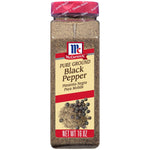 McCormick Pure Ground Black Pepper, 16 oz