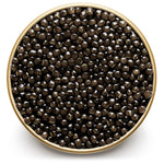 MARKY'S Beluga Hybrid Black Caviar - 1 oz / 28 g - Premium HUS BAE Beluga Sturgeon Malossol Black Roe Caviar - GUARANTEED OVERNIGHT