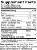 OLLY Active Immunity Gummy, Elderberry, Zinc, Vitamin C, Berry Flavored, 15 Day Supply