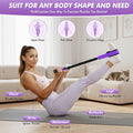 55LBS Pedal Resistance Band with Handle: Upgrade Your Home Gym Workout
