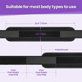 Balency Hip Thrust Belt for Gym Workouts - Non-Slip Padding, Foldable Design