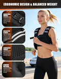 Henkelion Weighted Vest for Men, Women & Kids - Adjustable Weight Vest for Running, Training, Jogging, Walking