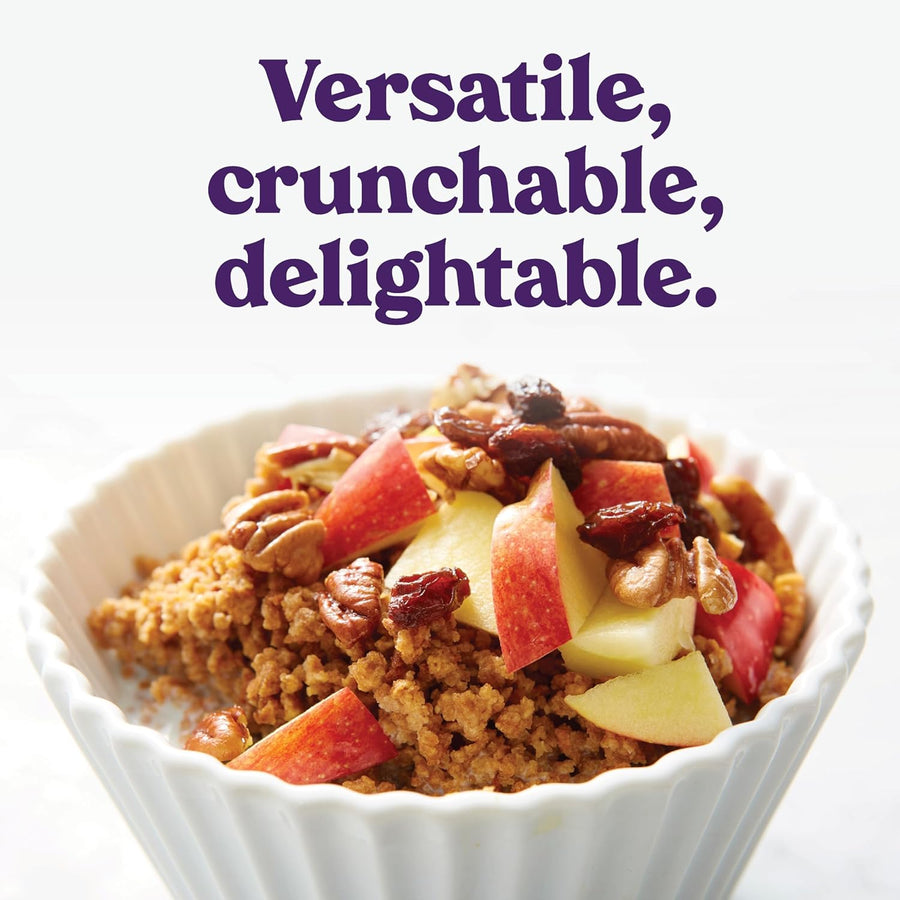 Grape-Nuts Original Cereal, Crunchy Whole Grain Wheat and Barley, Non-GMO, 20.5 oz Box